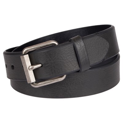 mens black casual belt