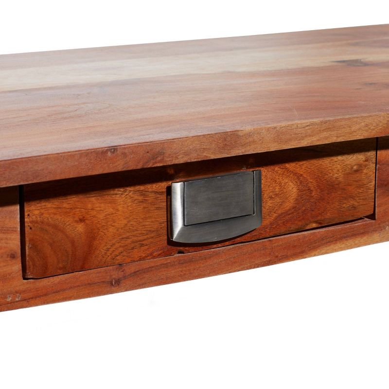 Modern Wood Rectangle Console Table - Olivia & May, 4 of 12