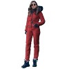 Imily Bela Womens Onesie Ski Suit Winter Outdoor Sports Waterproof Snowsuit Jumpsuits Jacket - 4 of 4