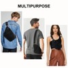 Generic Anti Theft Crossbody Bags Sling Bag Waterproof Wander Bag for Sports and Travel. - 2 of 4