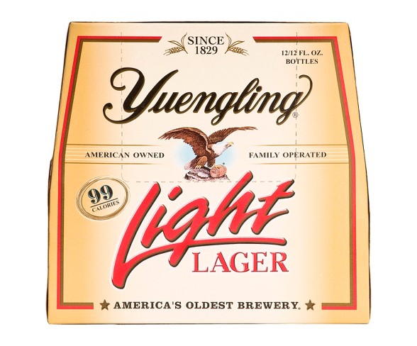Yuengling&#174; Light Lager - 12pk / 12oz Bottles