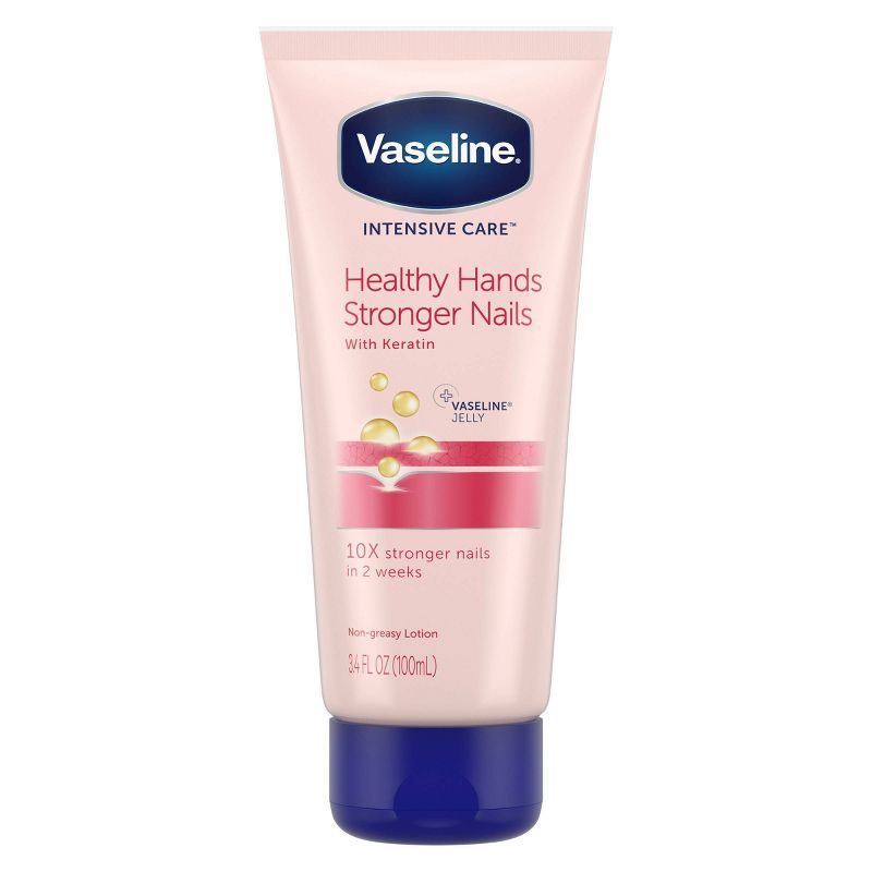 Vaseline Intensive Care Healthy Hands Stronger Nails Lotion - Scented - 3.4oz, 1 of 7