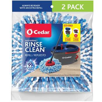 O-Cedar EasyWring RinseClean Mop Refill - 2pk