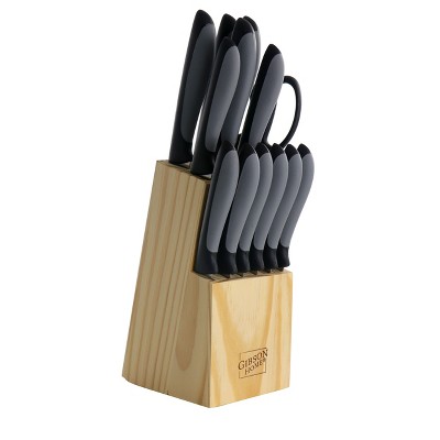 Gibson Baldwyn 22 Piece Knife Set, Black