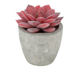 Unique Bargains Artificial Plants Plastic 2.76"x2.76"x3.15" 1Pc - 1 of 4