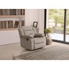 Velvet Manual Recliner Chair with Pillow Top Arms & Cushion Back - 4 of 4