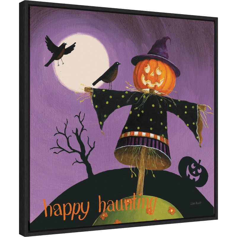 Amanti Art Happy Haunting V by Lisa Audit Framed Canvas Wall Art, 3 of 9