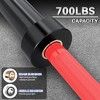 Powerlifting Barbell, Weight Bar for Strength Training. Weight Bar for Snatch & Strength Training,  Knurled Grip Weight Bar, Fits Standard Plates - 4 of 4