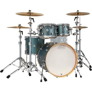 DW Design Series 4-Piece Shell Pack Satin Sage Metallic - 1 of 4
