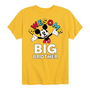 Boys' - Disney - Awesome Big Brother Short Sleeve Graphic T-Shirt - 1 of 4