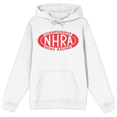National Hot Rod Association NHRA, Car, Fastest Vehicles, Vintage, SPEED FOR ALL , Championship on White Adult Hoodie