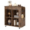 Side Table with Storage, Flip Top Sofa End Table for Living Room and Bedroom - 4 of 4