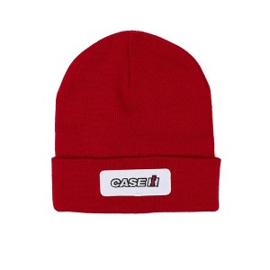 International Harvester Logo Red Beanie Hat One Size, IHRK - 1 of 1
