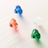 4pc Acrylic Gem Stir Sticks Green/Cream/Pink/Blue - kate spade new york x Target - 3 of 3
