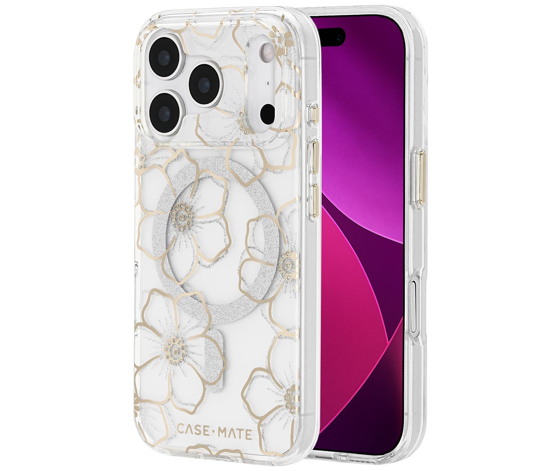 Case-Mate Apple iPhone 17 Pro MagSafe Compatible Stylish Phone Case