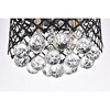 Elegant Lighting Tully 4 lights pendant in black - 4 of 4