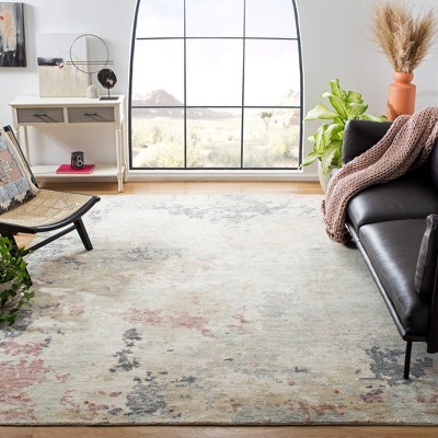 Eco-Friendly Hand-Knotted Wool Gray Area Rug - 9' x 12'