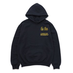 Simply Sage Market Embroidered Tis The Season Bold Cursive Hoodie - 1 of 2