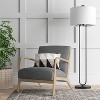 Floor Lamp Metal (Includes LED Light Bulb) Black - Project 62™ - image 2 of 4