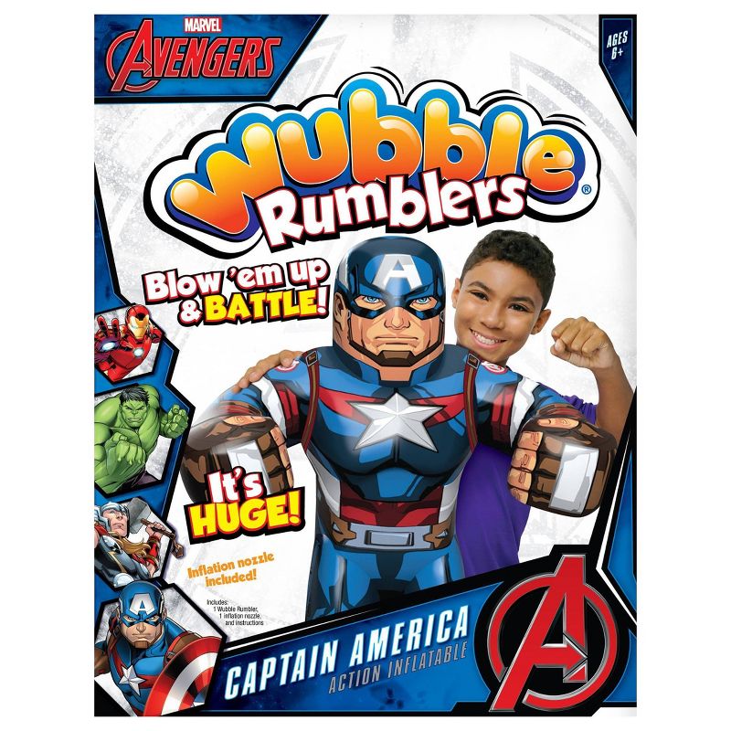 Wubble Rumblers Avengers Captain America, 5 of 6