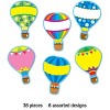 Carson Dellosa Education Hot Air Balloons Cutouts (36 cut-outs) - 2 of 4