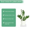 Unique Bargains Ceramic Durable Indoor Decorative Plant Saucer 2 Pcs - 3 of 4