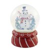 5.25 In Snowman Snow Globe Johanna Parker Waterball Water Globes - image 2 of 3