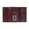 CTM Men's Colorado Leather RFID Long Trifold Chain Wallet - image 4 of 4