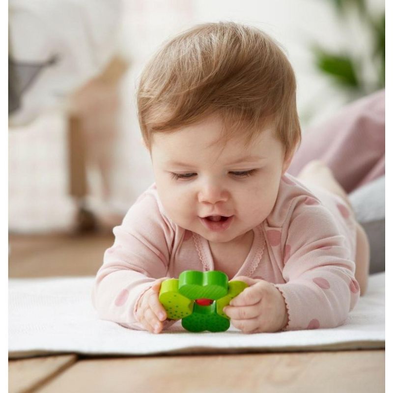 HABA Clutching Toy Shamrock (wood)  (Made in Germany), 2 of 6