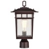 Nuvo Lighting Cove Neck 1 - Light Lantern in  Rustic Bronze - 2 of 4