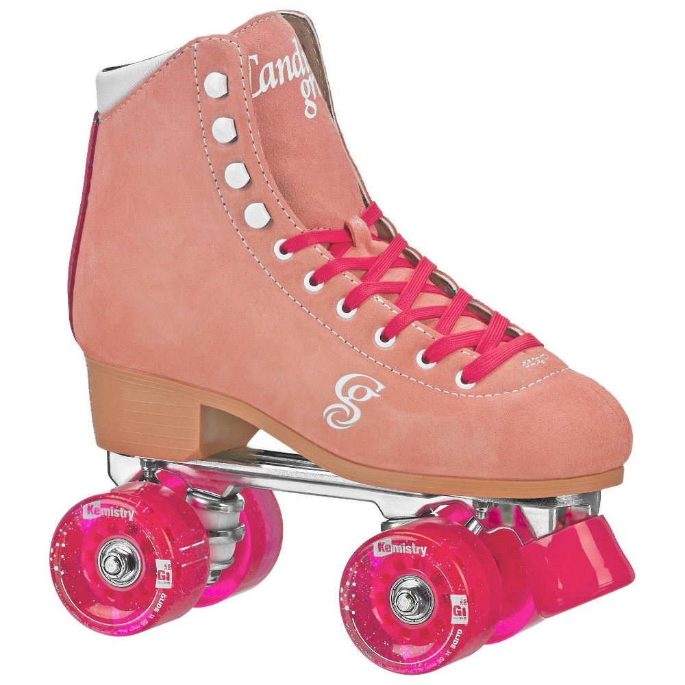 Photos - Roller Skates Roller Derby Candi Carlin Roller Skate - Peach/Pink (4) 