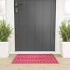 CraftBelly Retro Holiday Red Welcome Mat - Society6 - 2 of 3