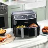 Gourmia 9-Quart Dual Basket Digital Air Fryer, with 7 Functions, Smart Finish and Match Cook - image 2 of 4