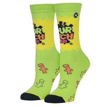 Odd Sox, Sour Patch Kids, Funny Novelty Socks, Medium