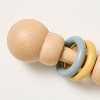 Wooden Rattle Blue/Yellow - Hearth & Hand™ with Magnolia - 3 of 3