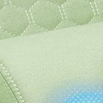 green & white