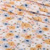 Toddler Vintage Floral Print Cotton Kids' Sheet Set - Pillowfort™: Percale, 3-Piece, Standard Crib/Toddler Bedding - 3 of 3