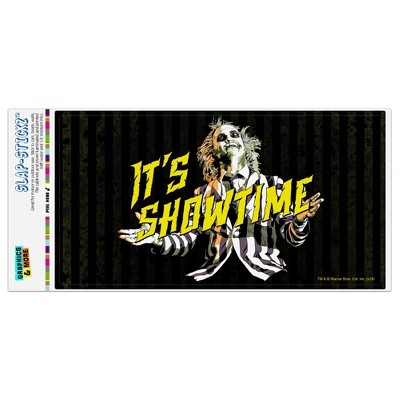 Beetlejuice Its Showtime Automotive Bumper Sticker : Target