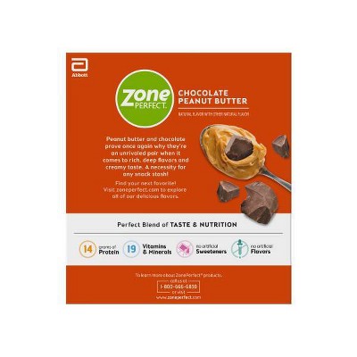 ZonePerfect Protein Bar Chocolate Peanut Butter - 10 ct/17.6oz_6