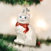 Old World Christmas Glass Blown Ornament, Princess Kitty - 2 of 4