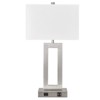 LamQee Touch Control Table Lamps Set of 2 Bedside Lamp with 2 USB Charging Ports 3-Way Dimmable Modern Nightstand Lamp - 3 of 4