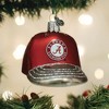Old World Christmas Blown Glass Ornament for Christmas Tree, Alabama Baseball Cap - 2 of 4