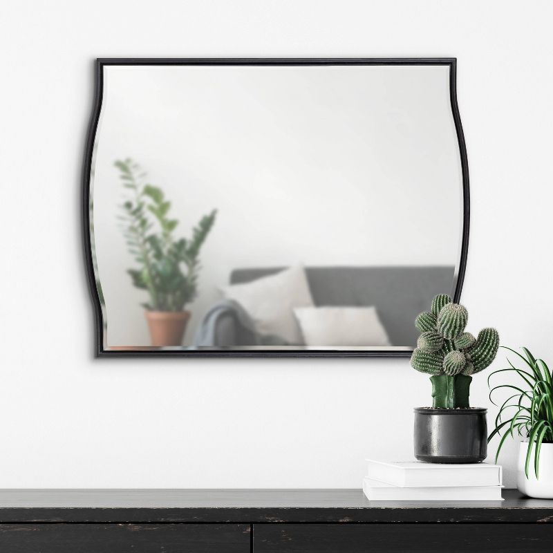 17&#34; x 24&#34; Sedelle Decorative Framed Wall Mirror Black - Kate &#38; Laurel All Things Decor, 6 of 8