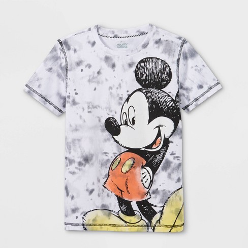 Mickey Mouse Mickey Love Kids T-Shirt Charcoal 