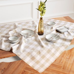 Solino Home Linen Buffalo Check Table Throw - 1 of 4