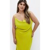 Women's Plus Size Sadie Dress - chartreuse | CITY CHIC - 3 of 4