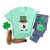 Simply Sage Market Women's Clover Gnome St. Patrick's Day Short Sleeve Graphic Tee - 3 of 3