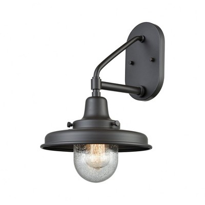 Elk Home Vinton Station 1 - Light Wall Light in  Oil Rubbed Bronze
