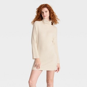Women's Mini Sweater Dress - A New Day™ - 1 of 3