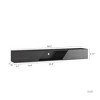 Sapphtopaz Wall Mounted Floating TV Stand for TVs Up to 70" with LED Entertainment Center with Storage Cabinets for Living Room - 3 of 4